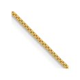 thumbnail image 1 of Diamond2Deal 14K Yellow Gold .9mm Box Chain Necklace for Women 30", 1 of 6