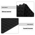 thumbnail image 2 of WEUVEB Cookie Mats For Baking Black Silicone Nonstick Baking Mat 1Pcs, 2 of 8