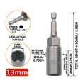 thumbnail image 2 of Electric Drill Sleeve Wind Batch Sleeve Deepened Inner Hexagonal Electric Screwdriver Batch Nut Wrench, 2 of 2