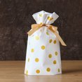 thumbnail image 2 of Coofit 50PCS Cello Bag Drawstring Cookie Bag Cellophane Treat Bag for Candy Bread, 2 of 7