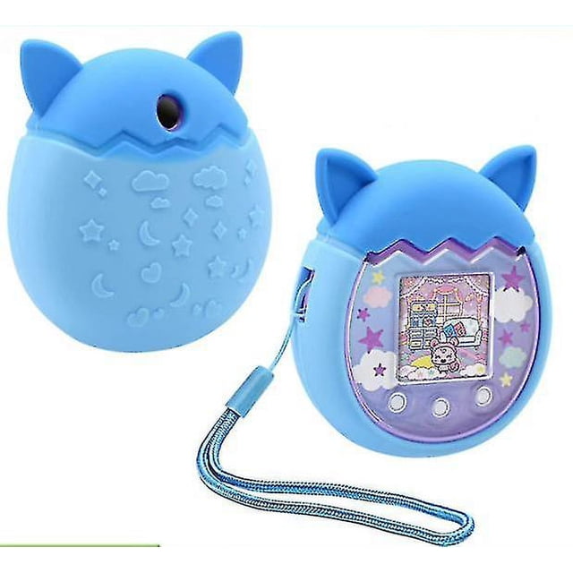 Silicone Case Compatible Tamagotchi Pix Virtual Pet Game Machine, Protective Cover For Tamagotchi Pix With Strap