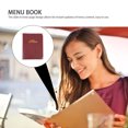 thumbnail image 4 of Shisuyan 1pc Practical Menu Book Meal Price Folder Restaurant Menu Book Order Menu Book, 4 of 8