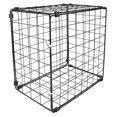 thumbnail image 4 of ifundom 1Pc Foldable Black Cat Cage for Pets Rust Resistant with Transparent View Suitable for Small Cats, 4 of 7