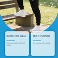 thumbnail image 4 of White Shoe Cleaner Cream, Multipurpose No-Rinse Cleaning Solid with Sponge for Leather, Sneakers, Silicone & Car Interiors, 4 of 7