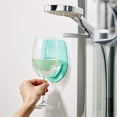 thumbnail image 1 of PVCS Plastic Wine Glass Holder For The Bath Shower Red Wine Glass Holder GN for Kitchen, 1 of 3