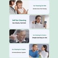 thumbnail image 3 of Ear Cleaner with Camera, Smart Visual Otoscope Ear Cleaner with Camera Endoscope, Ears Wax Remover Otoscope, Earpick Rechargeable Earwax Remover Ears Care Set for Adults, 3 of 8