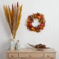 thumbnail image 2 of Nearly Natural 4163 24 in. Pumpkin, Gourd, Berry & Maple Leaf Wreath, 2 of 3