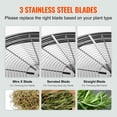 thumbnail image 4 of VEVOR Leaf Bowl Trimmer, 16'' Trimmer Bowl, Manual Bud Trimmer with Stainless-Steel Blades for Twisted Spin Cut, Clear Visibility Dome, Foldable Herb Drying Rack and Hand Pruner Included, 4 of 9