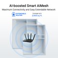 thumbnail image 3 of ASUS RT-BE82U DUAL-BAND WIFI 7 (802.11BE) SMART AIMESH EXTENDABLE ROUTER, 3 of 9