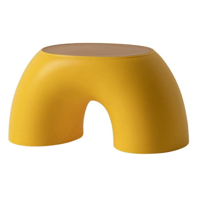 Esquirla Household Small Stool Practical Home Footboard Furniture Seat Chair Yellow