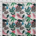 thumbnail image 4 of oneOone Rayon Teal Green Fabric Tropical Sewing Craft Projects Fabric Prints By Yard 56 Inch Wide, 4 of 5