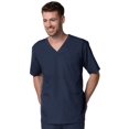 thumbnail image 1 of Red Panda Men's V-Neck Solid Scrub Top, 1 of 1