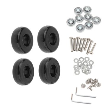 Replacement Suitcase Wheels Flexible Luggage Suitcase Replacement Wheels Set 70x23mm