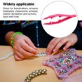 thumbnail image 4 of Plastic Tweezers, 20pcs Bead Tweezers Multipurpose DIY Slip Resistance Lightweight Durable Plastic Tweezers for Beading Projects Handmade DIY Craft, 4 of 9