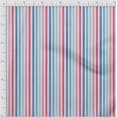 thumbnail image 2 of oneOone Silk Tabby Fabric Stripe Panel Print Fabric BTY 42 Inch Wide, 2 of 4