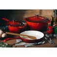 thumbnail image 4 of Hamilton Beach 5.5 Quart Cast Iron Dutch Oven, Red, 4 of 4