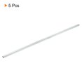 thumbnail image 3 of Unique Bargains Round Coupling Nut M4x0.7mm 200mm Threaded Sleeve Connector Rod Bar Stud Tube 5 Pack, 3 of 4