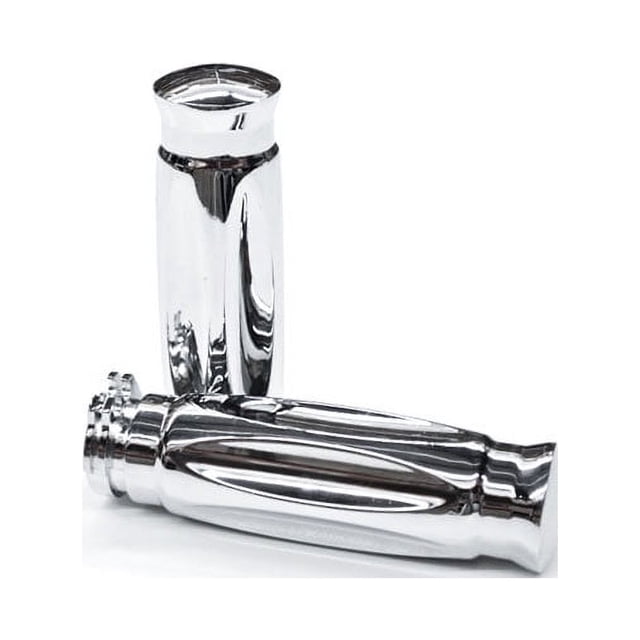 Krator Motorcycle Hand Grips 1 Inch Handlebar Bars Pair Compatible with Harley Davidson Screamin Screaming Eagle