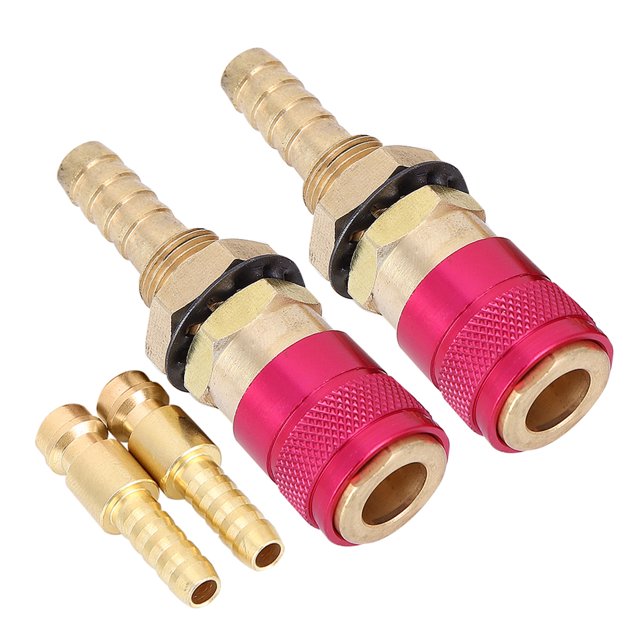 Water Cooled Adapter, Connector Fitting Wear Resistant Quick For Gas Adapter Quick Connector For MIG TIG Welder Torch