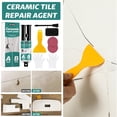 thumbnail image 1 of Dvkptbk Fluide de Réparation Ensemble de Colle pour Réparation de Carreaux Agent de Réparation de Fissures Outils Adhésifs en Céramique en Liquidation, 1 of 9