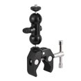 thumbnail image 1 of Dual Ballhead Arm Super Clamp Mount Multi-functional Double Ball Adapter for DSLR Camera Monitor LED, 1 of 8