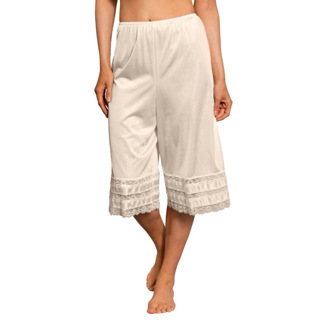 Combinaison-culotte pour Femme Shadowline 2402 Snip-it 26 Pouces (Beige 2X)