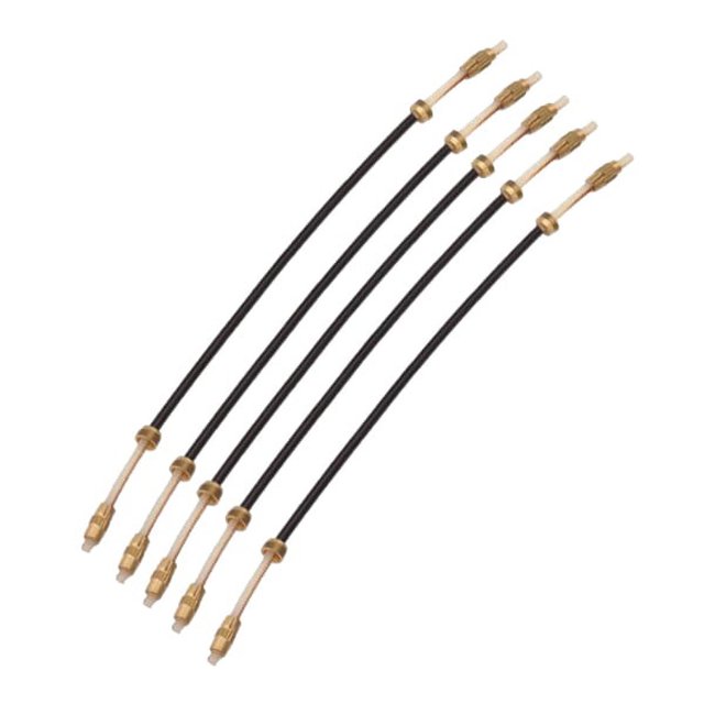 FRCOLOR Queue de Violon 5 Pcs Remplacement Queue de Violon en Nylon Cordon de Queue,5.12"X0.12"X0.12 Pouces