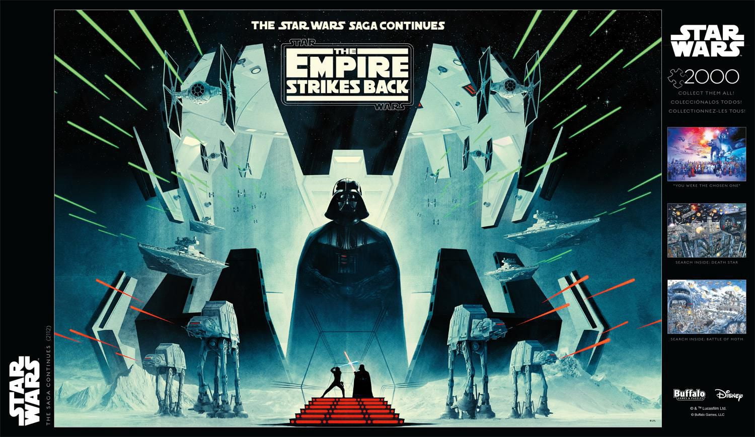 Buffalo Games - Le puzzle Star Wars - The Saga Continues - en 2000 pièces