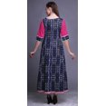 thumbnail image 4 of Bimba Anarkali Long à Imprimé pour Femmes Tunique Ethnique Indienne Décontractée, 4 of 6