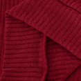 thumbnail image 5 of Fall Sweaters for Women V Neck Long Sleeve Solid Color Ribbed Pullover Sweaters Casual Loose Comfy Shirts Tunic Tops, 5 of 5