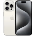 thumbnail image 1 of Refurbished Apple iPhone 15 Pro - 256GB – White Titanium – 48MP Triple Rear & 12MP Front Camera - Fully Unlocked Smartphone - Excellent Condition, 1 of 7