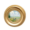 thumbnail image 1 of jifeng Photo Frame Display Living Room Desktop Decors Picture Frame Round, 1 of 7