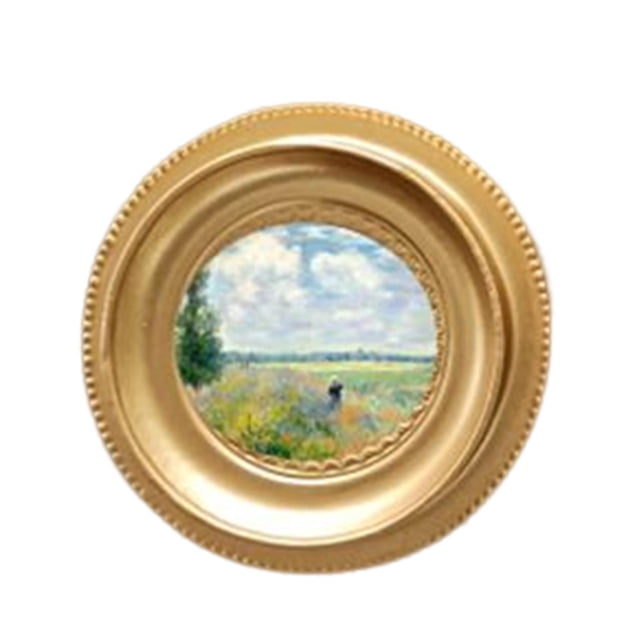 jifeng Photo Frame Display Living Room Desktop Decors Picture Frame Round
