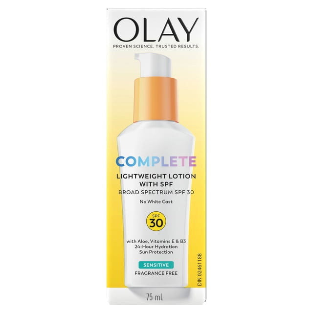 Olay Complet Lotion Hydratante avec FPS 30 Peau Sensible