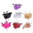 thumbnail image 3 of mmirethe Lady Fascinators Hat Adding Touch Of Glamour To Any Occasion Large Variety black 1Set, 3 of 6