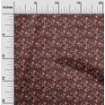 thumbnail image 2 of oneOone Polyester Spandex Brown Fabric Floral Sewing Craft Projects Fabric Prints By Yard 56 Inch Wide, 2 of 4