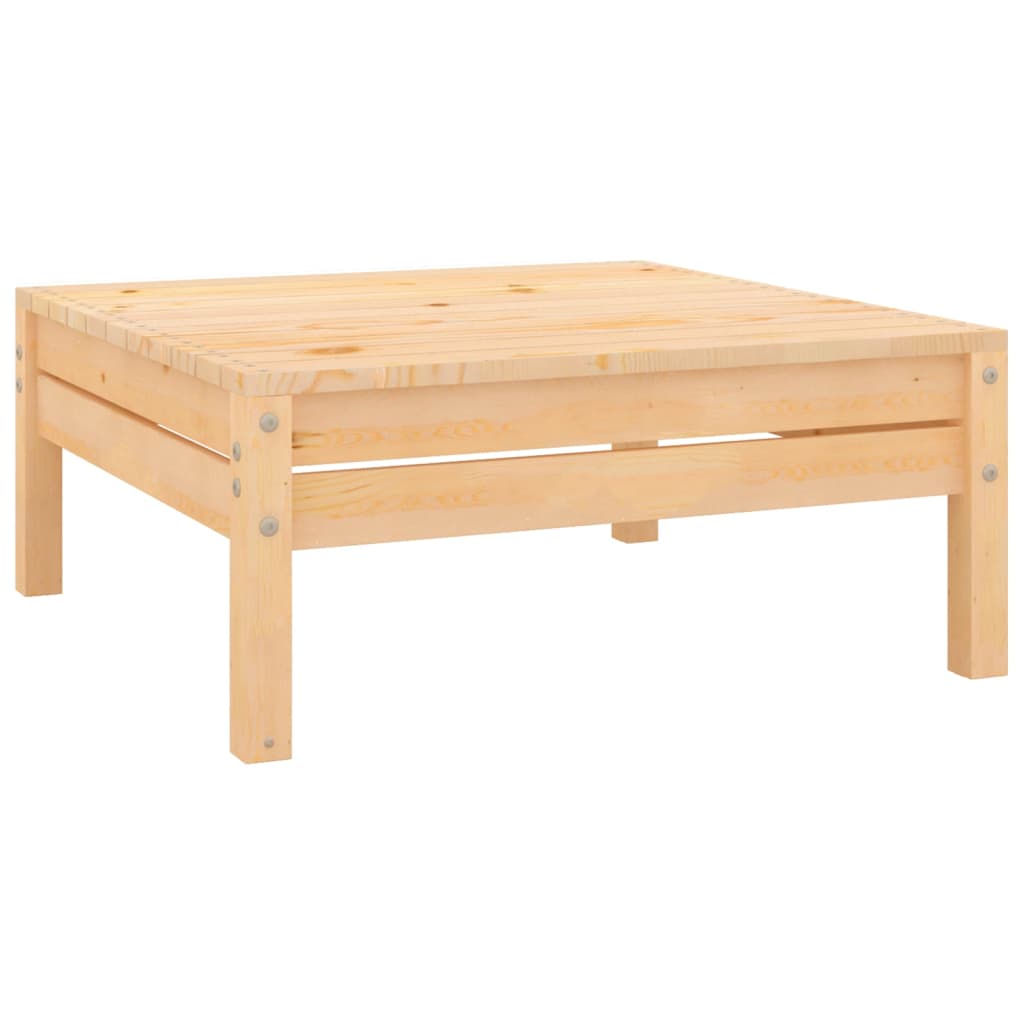 vidaXL Repose-Pieds de Jardin en Pin Massif