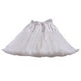 thumbnail image 1 of Jupe Mini Plissée en Tulle Uni Multi-Couches pour Femmes, Fête, Club, Cosplay, 1 of 4