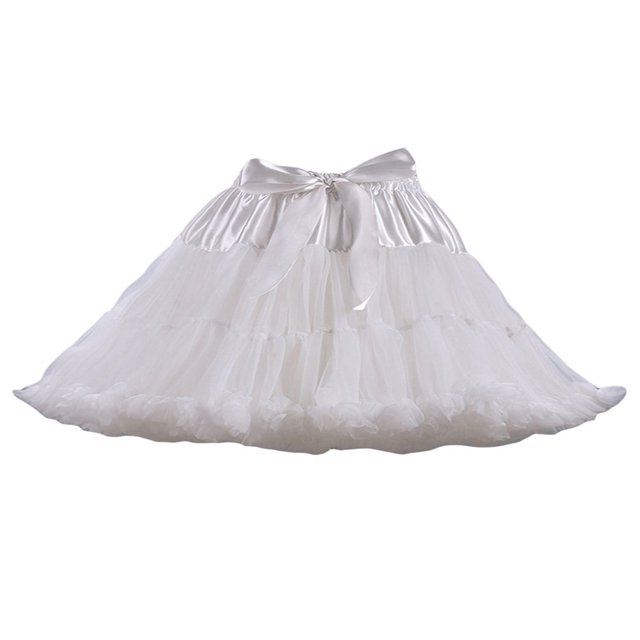 Jupe Mini Plissée en Tulle Uni Multi-Couches pour Femmes, Fête, Club, Cosplay