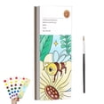 thumbnail image 1 of TIELUTT Mini Paint Pad Mini Paint Pads Watercolor Paint Pad Pocket Watercolor Painting Book Water Twiddle Muscle Oven Bathtub Crayons for Toddlers 1-3 All Purpose Car Adult Coloring Pencils for Colori, 1 of 3