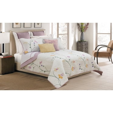 Safdie & Co. Home Deluxe Collection Multi Color 100% Polyester Quilt Set