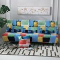 thumbnail image 1 of CHOK 2024 Futon Slipcover Armless Sofa Cover Stretch Sofa Bed Slipcover Protector Elastic, 1 of 2