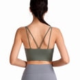 thumbnail image 4 of Woman Bras With String Quick Dry Shockproof Running Fitness Large Size Underwear, 4 of 9