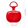 thumbnail image 2 of YSNOOWE Winter Sports Snowboard Red Plastic Sliding 1Set, 2 of 7