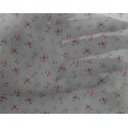 thumbnail image 4 of oneOone Georgette Viscose Fabric Leaves & Rose Flower Print Sewing Fabric BTY 42 Inch Wide, 4 of 4