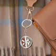 thumbnail image 4 of Meitianfacai Male And Female Small Gift Pendants Car Keychain Alloy Car Wheel Keychain Tire Rim Keychain Car Parts Model Key Chains Car Keyring Pendant, 4 of 4