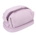 thumbnail image 3 of Cosmetic Bag, Makeup Bag Easy To Clean PU Leather Waterproof  For Travel, 3 of 8