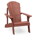 thumbnail image 2 of Tanfly Polycarbonate Adirondack Chair for Indoor/Outdoor Use - Red, 2 of 2