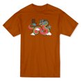 thumbnail image 1 of Chinese Dragon Clouds And Letters Design Men's Texas Orange T-shirt, 1 of 1