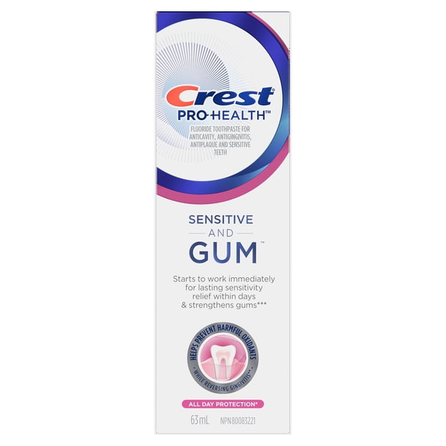 Crest Gum and Sensitivity, Sensitive Toothpaste All Day Protection